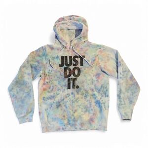Nike Multi-color Just Do It Hoodie, Size Small